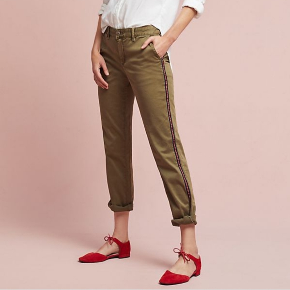 Relaxed Striped Chino by Anthropologie
